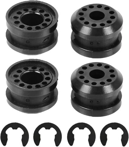 4pcs نقل حالة النقل رافعة الرافعة رافعة جلبة جلبة مع clips e ، مجموعة من القضيب القضيب تحول النقل ل Dodge RAM 1500 2500 3500 ، استبدل 68078974AA ، 68078975AA (4pcs) in Kuwait