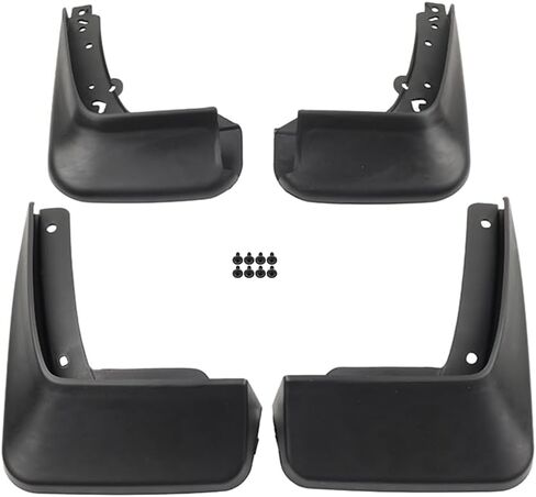 Cnswee6 4pcs Wheel Mud Flaps Splash Guards PP + TPO for KIA Forte / K3(BD) 3rd Generation 2019-2023 in Saudi Arabia