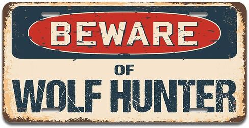 SignMission Beware of Wild Turkey Aluminum License Plate | License Plate 12" X 6" Fits Any Car, Truck, SUV, RV, or Trailer | Made in The USA in Saudi Arabia