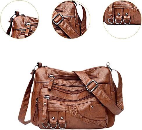 Women Shoulder Bag Crossbody Bag Travel Purse for Shopping Vacation Gifts Travel in Saudi Arabia