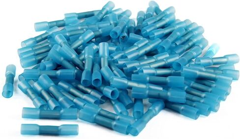 300 PCS Pack Waterproof Thermal Butt Crimp Shrink Terminal Quick Wiring Connector AWG 22-10/0.3-6.0mm2 Sealed Automotive Insulation in Saudi Arabia