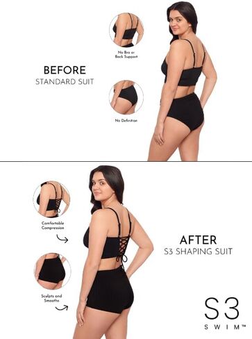 Women's Square Midkini Top in Saudi Arabia