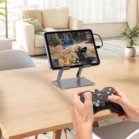حامل Surface Pro، مبرد iPad، وسادة تبريد iPad Pro، حامل حامل قوي للكمبيوتر اللوحي مع مروحة هادئة لأجهزة الكمبيوتر اللوحية Microsoft Surface، iPad Pro 12.9 iPad Air، أجهزة Samsung Galaxy Tabs حتى 15 بوصة in Kuwait