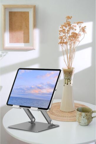 حامل Surface Pro، مبرد iPad، وسادة تبريد iPad Pro، حامل حامل قوي للكمبيوتر اللوحي مع مروحة هادئة لأجهزة الكمبيوتر اللوحية Microsoft Surface، iPad Pro 12.9 iPad Air، أجهزة Samsung Galaxy Tabs حتى 15 بوصة in Kuwait