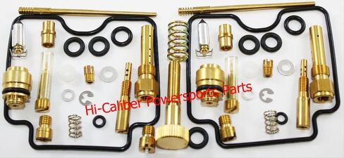 Hi-Caliber Powersports Parts Carb Rebuild Kit for the 2001-2005 Yamaha YFM 660 660R Raptor ATV for BOTH CARBURETORS in Saudi Arabia