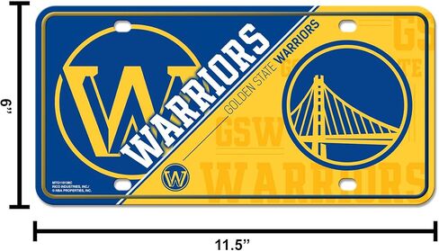 علامة Rico Industries NBA لكرة السلة Boston Celtics Champ Metal Auto Tag 6" x 12" - رائعة للشاحنة/السيارة/سيارات الدفع الرباعي in Saudi Arabia