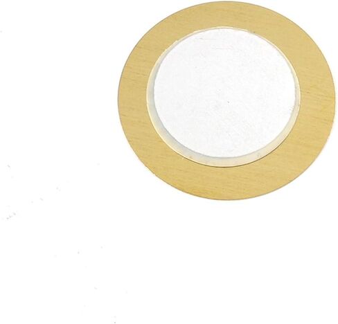 10pcs عناصر Piezo Buzzer 12mm 20mm 27mm 35mm 50mm Sounder Sensor Trigger Drum Disce Piezo Epiezoelectric (10pcs 27mm) in Saudi Arabia