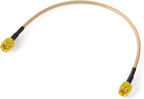 BINGFU SMA Male to SMA Male RG316 Coaxial Jumper Cable 30cm 12 inch (2 pack) for LNA Low Love RTL SDR Dongle ADS-B Receiver VNA Vector Network Analyzer Alemzer SWR Meter in Kuwait