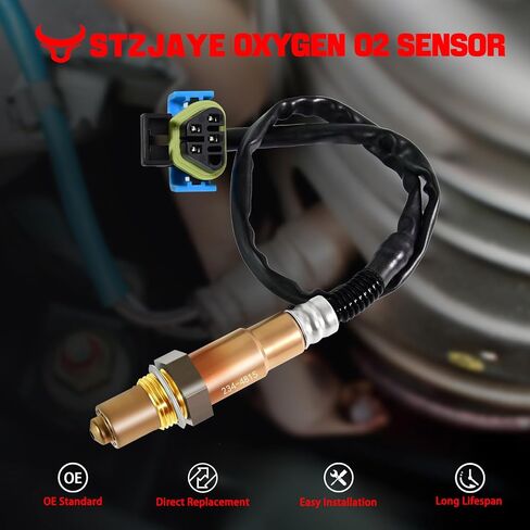 4Pcs Oxygen O2 Sensor 250-24649, 234-4815, 15494, Automotive Replacement 02 Sensors Upstream Downstream Compatible with Chevrolet/Chevy for GMC for Terrain for Buick for Cadillac for Saturn in Saudi Arabia