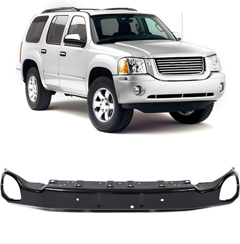 Kuafu الأمامي الوفير تعزيز متوافق مع 2002-2009 GMC المبعوث تشيفي تريل بويك رينير isuzu ascender oldsmobile bravada 151744444441006413 Cross Member Face Bar Black Black in Saudi Arabia