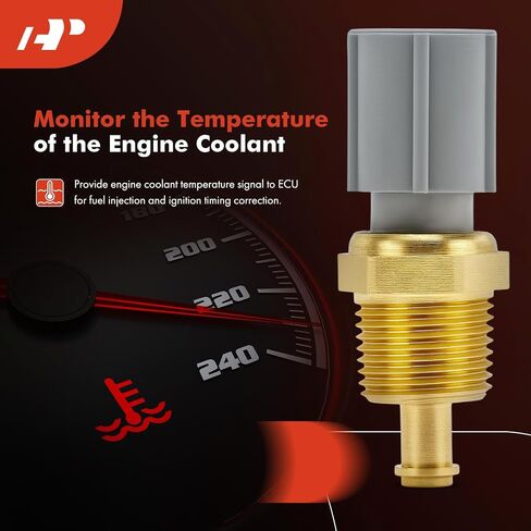 مستشعر درجة حرارة سائل تبريد المحرك A-premium [2 شفرات] متوافق مع الحصاد الدولي 2554 ، 2574 ، 2654 ، 2674 ، 3000 ، 3200 ، 3600 ، 3800 ، 4300 ، 4400 ، 4700 ، 4800 ، 4900 ، 7100 ، 7300 ، 7500 ، 7500 in Saudi Arabia