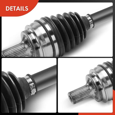 A-Premium CV Axle Goxbly Assembly متوافق مع Mercedes-Benz W205 Series C300 2015-2017 ، C400 2015 ، C43 AMG 2017-2022 ، C450 AMG 2016 ، 2.0L 3.0L ، Side More Lefter ، استبدل# A2053309902 in Saudi Arabia
