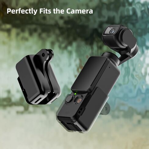 حامل بمشبك لحزام حقيبة الظهر المغناطيسي، حامل بمشبك سريع مع درجتين متوافق مع DJI Osmo Pocket 3، GoPro Hero 12/11/10 والمزيد in Kuwait