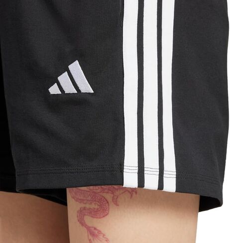 adidas Women's Essentials 3-Stripes Cotton Shorts in Saudi Arabia