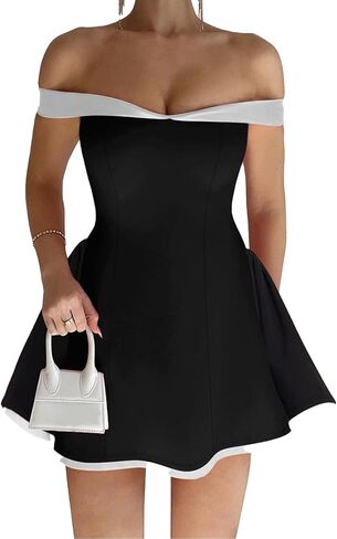 Women's Ruffle Hem Mini Dress Ruched Waist Summer Sleeveless Sexy Corset Short Party Bodycon Y2K Dresses in Kuwait