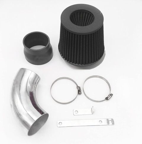 EMUNA PERFORMANCE COLD AIR INTAKE SYSTEM KIT COMPATIBLE FOR 1990-1997 Toyota Corolla/Geo Prizm with 1.6L 1.8L L4 Engine (RED) in Saudi Arabia