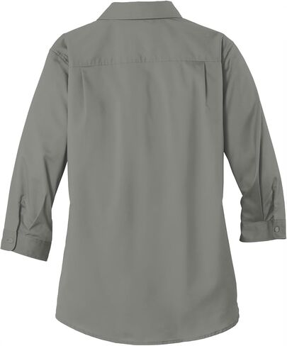 Port Authority Women's 3/4-Sleeve SuperPro Twill Button-Down Shirt in Saudi Arabia