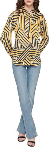 KARL LAGERFELD Women's Oversized Printed Blouse in Saudi Arabia