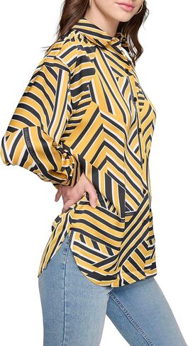 KARL LAGERFELD Women's Oversized Printed Blouse in Saudi Arabia