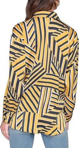 KARL LAGERFELD Women's Oversized Printed Blouse in Saudi Arabia