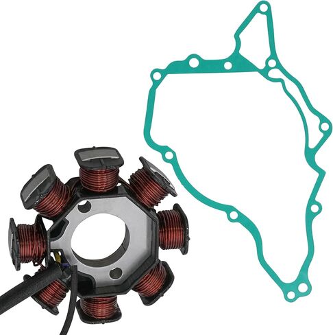 Caltric Stator و Gasket متوافق مع Kawasaki KLX110 KLX110A 2003-2009 / Britz R AN112D 2008-2011 in Saudi Arabia
