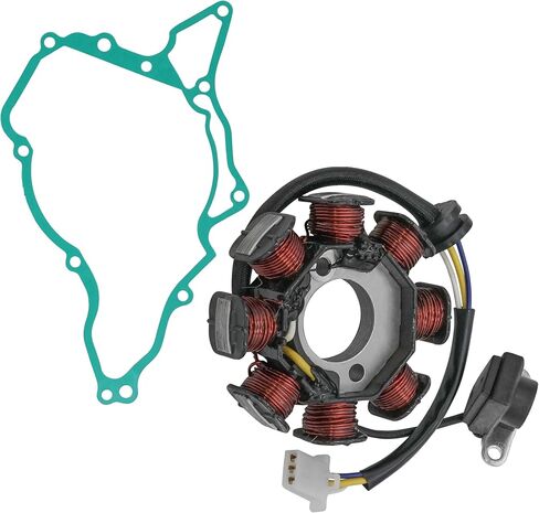 Caltric Stator و Gasket متوافق مع Kawasaki KLX110 KLX110A 2003-2009 / Britz R AN112D 2008-2011 in Saudi Arabia