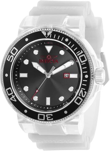 Invicta Pro Diver Men 51.50mm Stainless Steel + Plastic + Aluminum Black + White + Steel Black dial P in Saudi Arabia