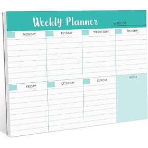 Weekly Planner Notepad To Do List Pad with 52 Tear off Sheets,Weekly Calendar Desk Pad for Home & Office Maximizing Productivity, 7.5x10 Inches in Kuwait