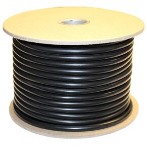 .039'' (1 mm) Viton (FKM) O-Ring Cord Stock, 75A Durometer, 10' Piece, Black