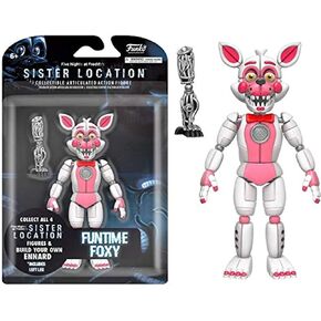 Funko Five Nights at Freddy's Funtime Foxy Articulated Action Figure, 5"