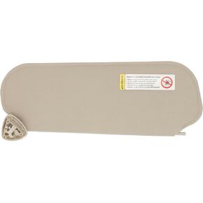 Driver & Passenger Side Sun Visor Compatible with Chevrolet Express GMC Savana 1500 2500 3500 4500 1999-2019 Replaces# 84054688 84054695 Beige