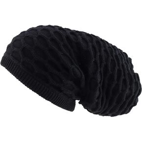 Rasta Dreadlock Reggae 100% Cotton Deep Crown Long Beanie Hat