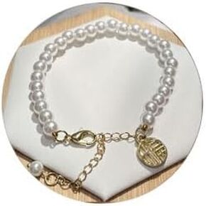 أساور اللؤلؤ choistily للنساء كريم اللؤلؤ الأبيض سوار اللؤلؤ مطرز الأساور العصرية بوهو الباروك سوار اللؤلؤ سوار اللؤلؤ الذهبي بساطتها أساور اللؤلؤ والمجوهرات للفتيات في سن المراهقة in Kuwait