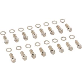 ARP 4001104 Stainless 300 Hex Drilled Header Bolts - Pack of 16