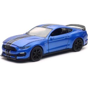 نيوراي شيلبي GT350R بمقياس 1:24 أزرق مع خطوط سوداء مزدوجة in Kuwait