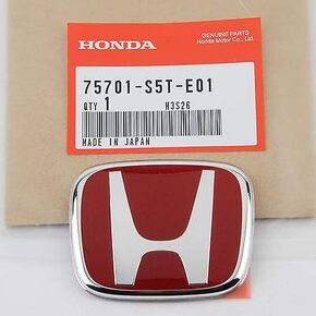 Genuine OEM Honda Type-R Rear Emblem 75701-S5T-E01 Fits Civic 2001-05 Hatchback Only