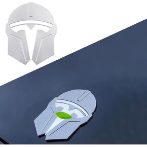 YHCDSEA for Model 3 Y Front Logo Sticker, Metal T Emblem Badge Decal Stickers for Model 3/Y Accessories (Black)