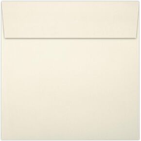 LUXPaper Square Invitation Envelopes | Peel & Press | 5" x 5" | Natural | 70lb. Text | 50 Qty