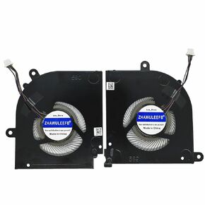 New Laptop CPU+GPU Cooling Fan for MSI Stealth 15M A11UEK 15M A11UEK-009 15M A11UEK-280 15M-A11UEKV 15M-A11SEK 15M-A11SDK MS-1562 MS-1563 Series BS5405HS-U4X BS5405HS-U4W DC 5V 1A Fan