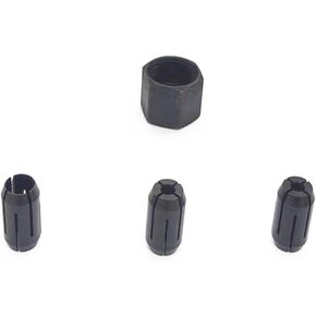 Cut-Out Tool Collet 4 pack replce for DeWalt 389244-00 389243-00 DC550 DC551 DW660 Ryobi Collet 1/4 Inch - 690045003 P600 P530 SS50K P531 P601 MAKITA Xoc01 Palm Router