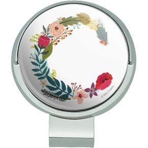 GRAPHICS & MORE Letter C Floral Monogram Initial Golf Hat Clip with Magnetic Ball Marker