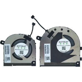 Replacement New Laptop CPU and GPU Cooling Fan for HP Envy 15-EY TPN-C157 15-EY0013DX 15-EY0023DX Series N09635-001 N096634-001 EG50040S1-CT00-S9A EG50060S1-C610-S9A DC5V 2.50W Fan in Kuwait