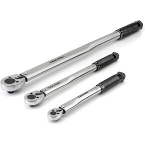TEKTON 1/4, 3/8, 1/2 Inch Drive Micrometer Torque Wrench Set (3-Piece) | TRQ99901