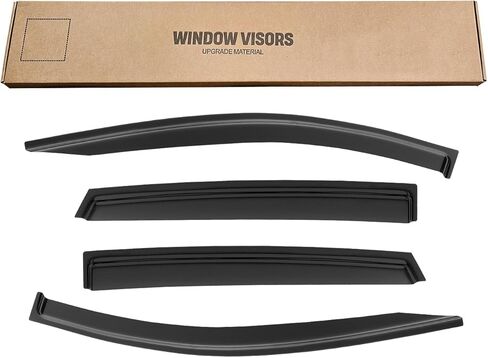 واقيات المطر للنافذة لسيارة Ford Escape 2020-2023، واقيات حاجب النافذة، حاجبات الرياح، واقيات التهوية، واقيات المطر، الشمس 2021 2022 20 21 22، شريط على in Kuwait