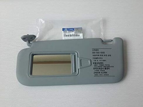 قطع غيار HYUNDAI الأصلية 07 ~ 10 Elantra Avante HD سائق يسار داخل واقي من الشمس رمادي 85201-2H0208M in Saudi Arabia