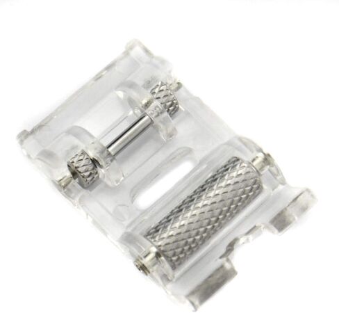SA190 Snap On Clear Roller Presser Foot for Brother, Babylock, Simplicity, Singer Sewing Machine Alt:ESG-RF7314W in Saudi Arabia