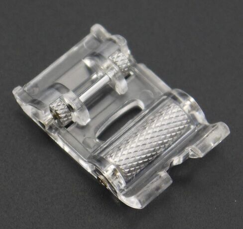 SA190 Snap On Clear Roller Presser Foot for Brother, Babylock, Simplicity, Singer Sewing Machine Alt:ESG-RF7314W in Saudi Arabia