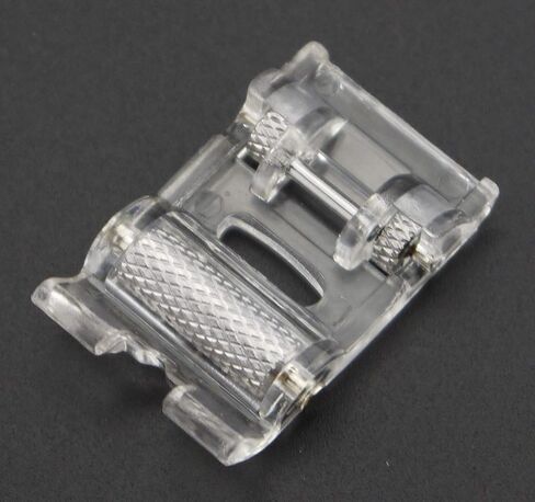 SA190 Snap On Clear Roller Presser Foot for Brother, Babylock, Simplicity, Singer Sewing Machine Alt:ESG-RF7314W in Saudi Arabia