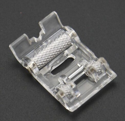 SA190 Snap On Clear Roller Presser Foot for Brother, Babylock, Simplicity, Singer Sewing Machine Alt:ESG-RF7314W in Saudi Arabia