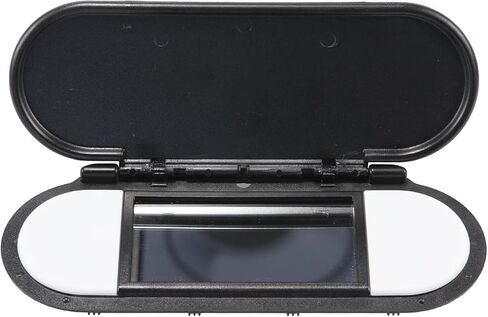 مرآة مكياج RLB-HILON Sun Visor مضيئة متوافقة مع Mini Cooper Cooper S Clubman Hatchback Countryman F55 F56 2015 2016 2017 2018 2019 2020 2021 2022 سنة، لون أسود in Saudi Arabia
